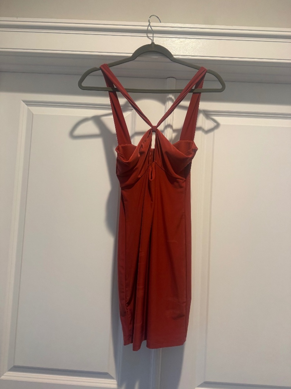 Forever 21 Red Bodycon Mini Dress